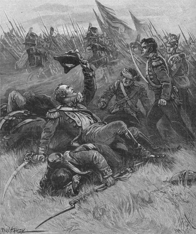 Muerte del Coronel Donellan, c1896 de Paul Hardy