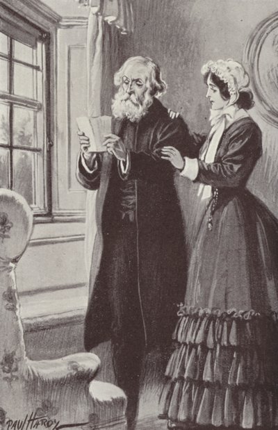 Ilustración para Barchester Towers de Anthony Trollope de Paul Hardy