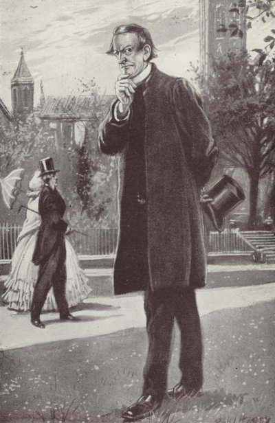 Ilustración para Barchester Towers de Anthony Trollope de Paul Hardy