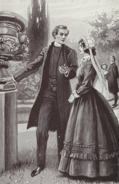 Ilustración para Barchester Towers de Anthony Trollope de Paul Hardy
