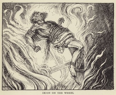 Ixión en la Rueda de Paul Hardy