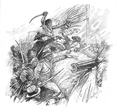 Lucharon por Escalar la Muralla, 1902 de Paul Hardy