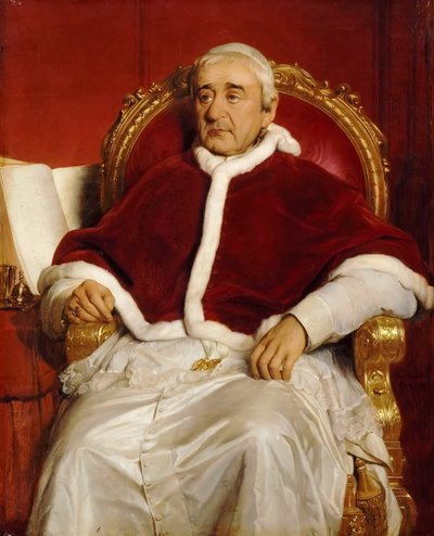 Retrato del Papa Gregorio XVI de Paul Delaroche