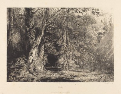 La isla Seguin inundada de Paul Huet