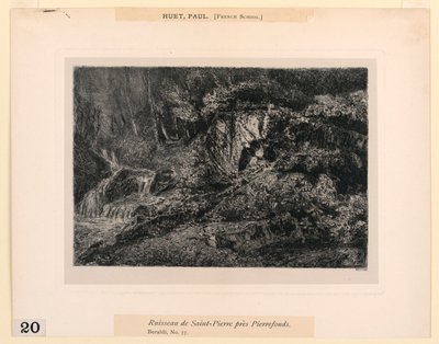 Ruisseau de Saint Pierre de Paul Huet