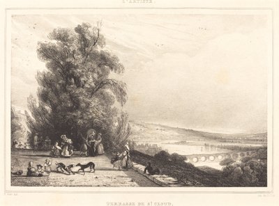 Terraza de St. Cloud de Paul Huet