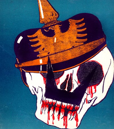 Caricatura del Kaiser Guillermo, 13 de abril de 1916 de Paul Iribe