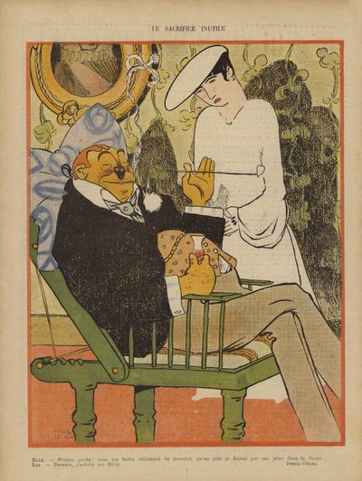 Ilustración para Le Rire de Paul Iribe