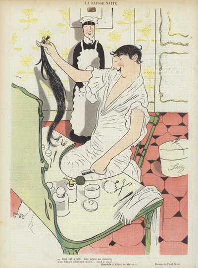 Ilustración para Le Rire de Paul Iribe