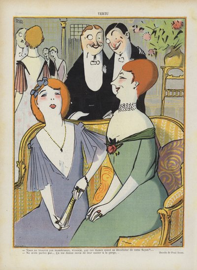 Ilustración para Le Rire de Paul Iribe