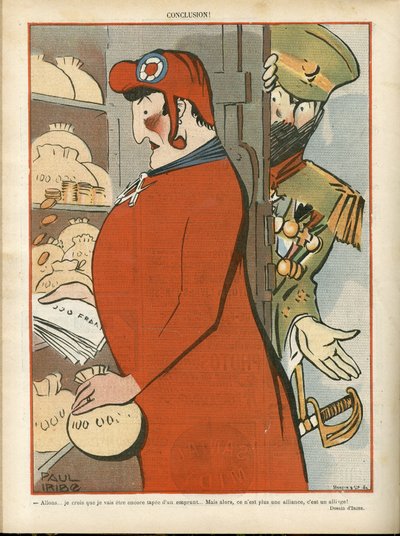 Ilustración de Paul Iribe (1883-1935) en Le Rire de Paul Iribe