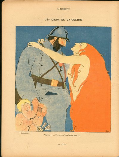 La Baionnette, Satírico en Colores de Paul Iribe