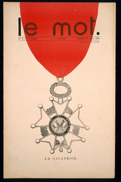 La cicatriz, portada de 