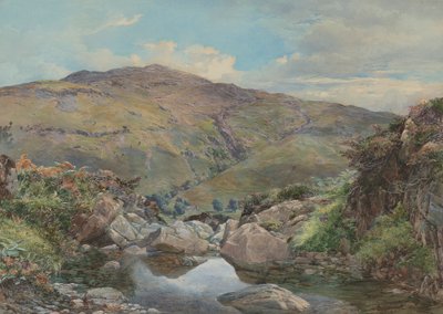 Cabeza de Loch Lomond, con Ben Lomond en la distancia de Paul Jacob Naftel
