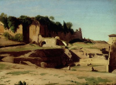 Palacio Imperial del Palatino, Roma de Paul Jean Flandrin