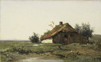 Granja en los campos abiertos de Paul Joseph Constantin Gabriel