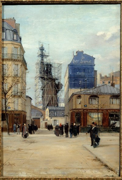La estatua de la Libertad de Bartholdi (Frédéric Auguste Bartholdi) de Paul Joseph Victor Dargaud