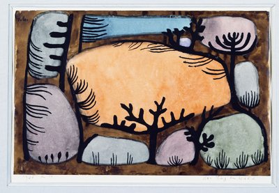 Un día en el bosque de Paul Klee