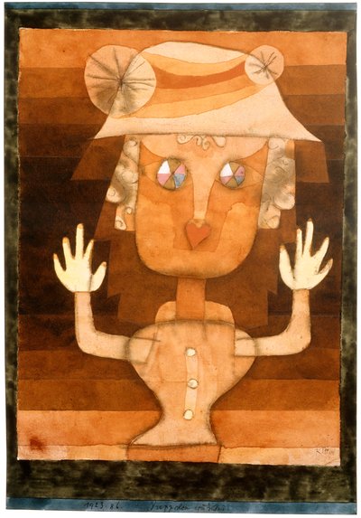 Una muñeca, 1923 de Paul Klee