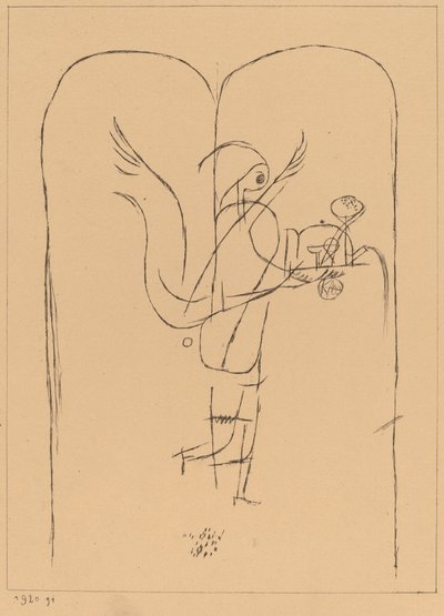 Un Genio Sirve un Pequeño Desayuno de Paul Klee