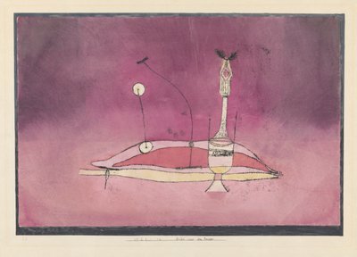 Una imagen del tocador, 1922 de Paul Klee