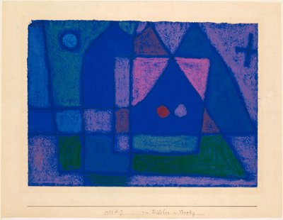 Una pequeña habitación en Venecia, 1933 de Paul Klee
