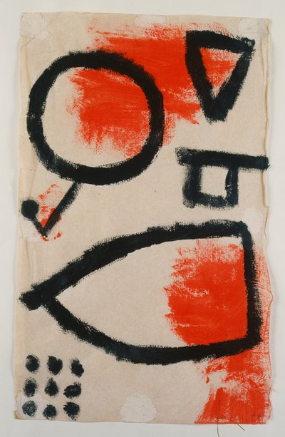 Alea Jacta (La suerte está echada) de Paul Klee