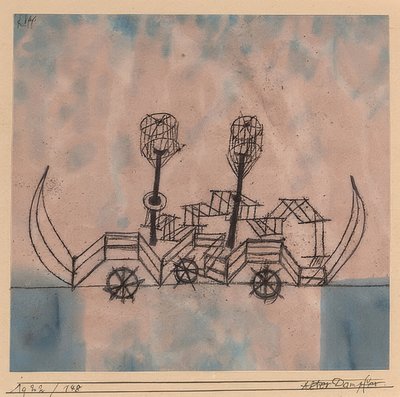 Viejo vapor, 1922 de Paul Klee