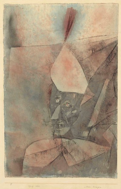 Viejo guerrero, 1929 de Paul Klee