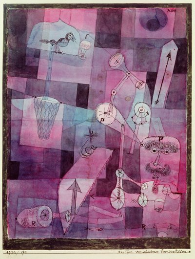 Análisis de diversas perversidades de Paul Klee