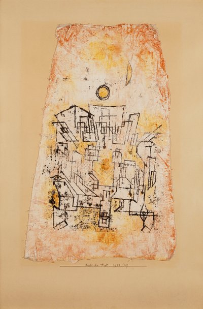 Ciudad Árabe; Ciudad Árabe de Paul Klee