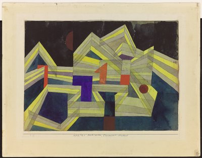 Architectur, Transparente-Estructural de Paul Klee