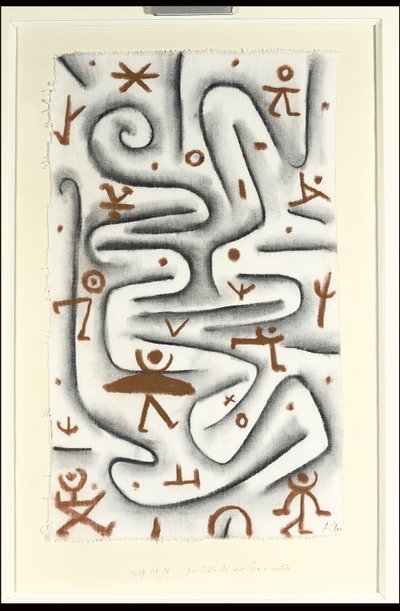 Zona de altos vuelos; Gelande des Ubermutes de Paul Klee