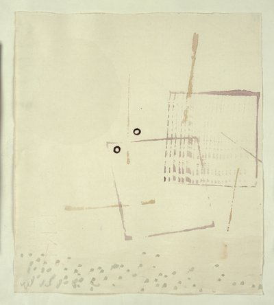 Una cara aquí también de Paul Klee