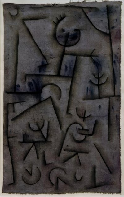 Bacanal en vino tinto de Paul Klee