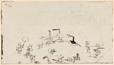 Playa Animada, 1926 de Paul Klee