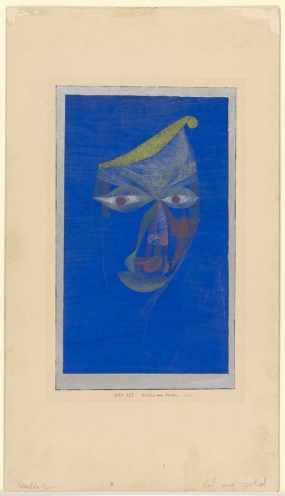 Retrato de un oriental de Paul Klee