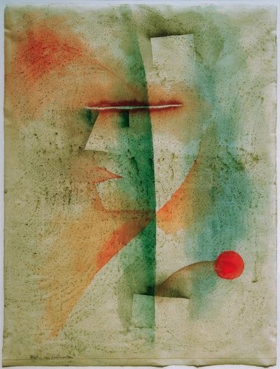 Retrato de una persona disfrazada de Paul Klee