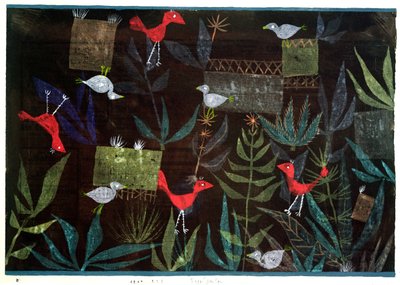 Jardín de pájaros de Paul Klee