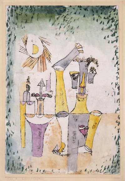 Magia negra; Mago negro de Paul Klee