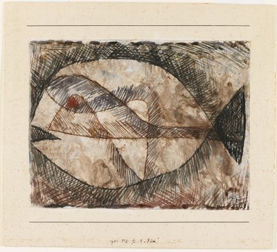 C. - C. = Fisch de Paul Klee
