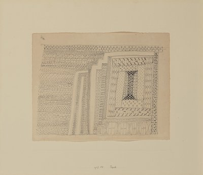 Alfombra Kelim, 1927 de Paul Klee