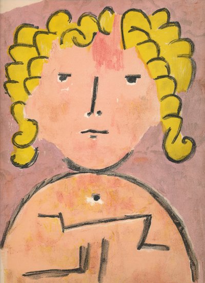 Niño Inteligente Kluges Kind, 1937, 1939 de Paul Klee