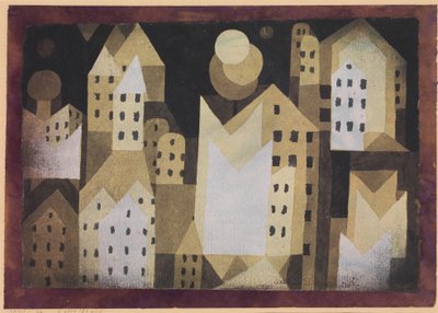 Ciudad fría de Paul Klee