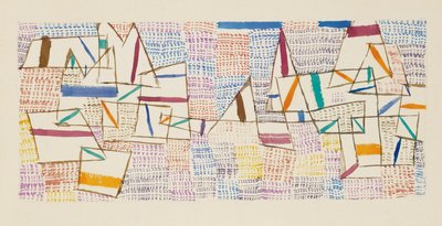 Côte de provence 7, 1927 de Paul Klee
