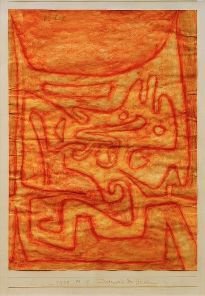 Demonio del ardor de Paul Klee