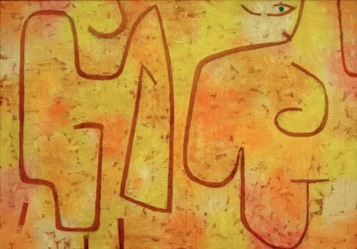 Dama y moda de Paul Klee