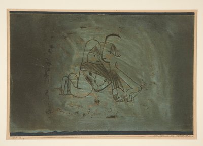 La pareja en el crepúsculo de Paul Klee