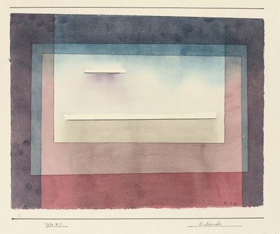 Durmiente, 1930 de Paul Klee