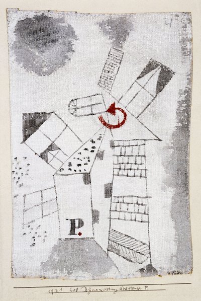 Dinamización de las casas P.; Dynamisiering des Hauses P de Paul Klee
